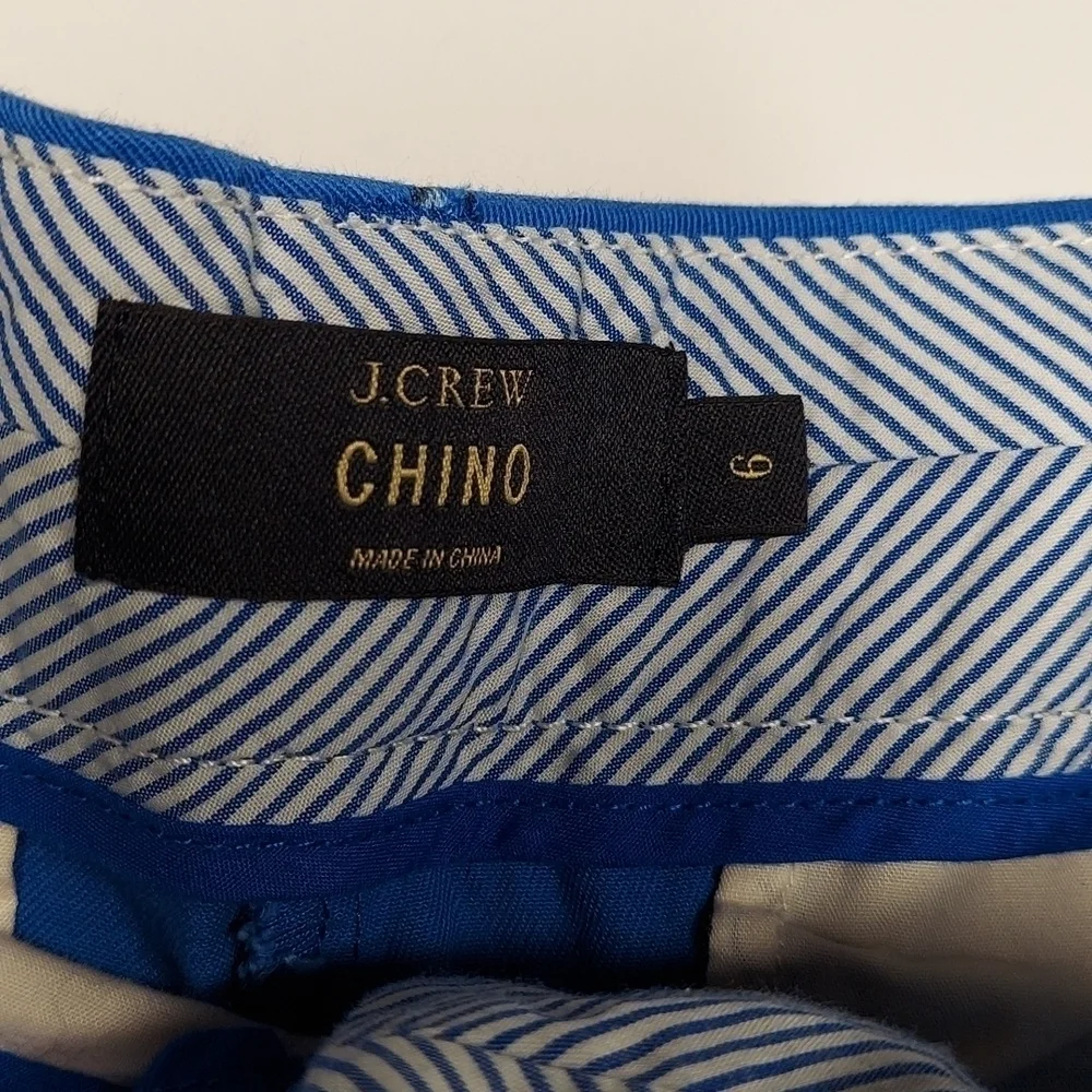 J. CREW CHINO 100% Cotton Shorts Size 6 - Picture 3 of 7